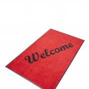 Red Mat/Black Welcome